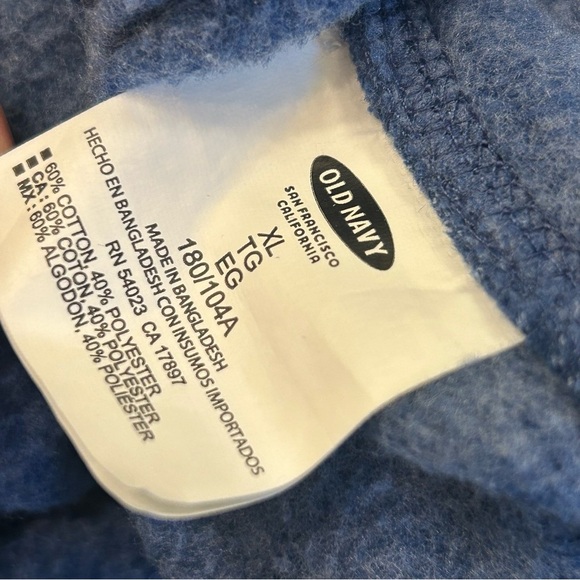 XL Women's Old Navy Blue Sweatpants Relaxed Fit Joggers - Picture 7 of 8